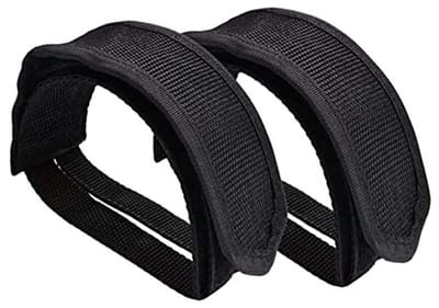 Dailygoods- Fietspedaalriemen Universele Verstelbare - Fietsvoetriemen - Teenclips - Bandjes - Tape - Geschikt voor Racefietsen - Fietsschoenen