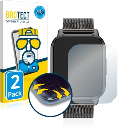 BROTECT - Screenprotector voor Popglory P66 1.85" - Folie Beschermfolie matte volledig dekking 2 Stuks