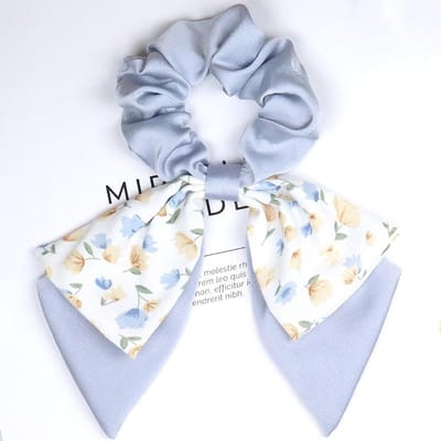 Zijden Scrunchie Elastische Haarstrikken Dames Konijnenoren Meerkleurige Haarband Paardenstaart Houder Hoofdband Meisjes Haaraccessoires