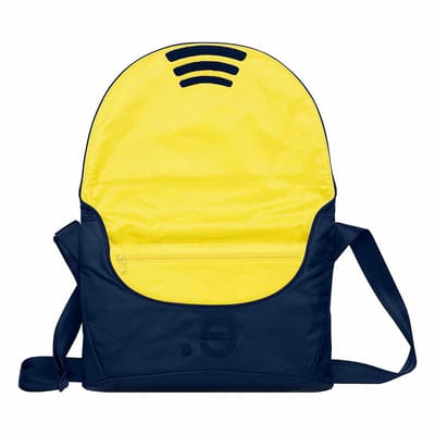 Be.ez, Schoudertas voor MacBook Pro 13 Collectie LA Garde Robe, Marineblauw