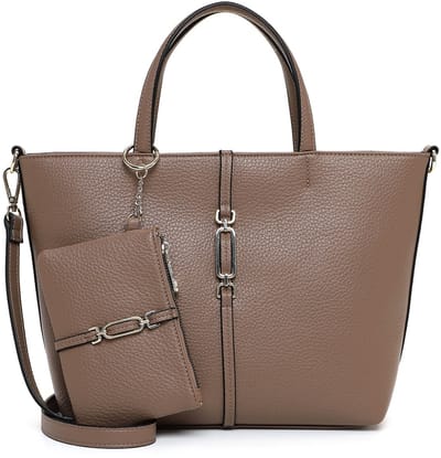 EMILY & NOAH Shopper E&N Lewe ( 65724 ) - Dames handtassen - taupe 900