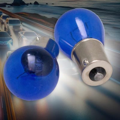 Halogeenlamp P21W - Autolamp BA15S - Verlichting Achterzijde - Daglicht Kleur - 12V 21W - Wit