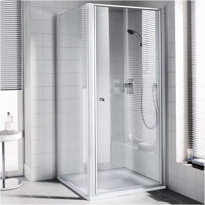 Kermi Ibiza 2000 swing door 80 x 185 cm I2STW080181AK