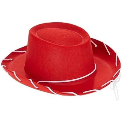 Bruin Rood Vilt Woody Cowboyhoed Verstelbare Maat Western Grote Rand Cowboy Buitenactiviteit Atletisch Klimmen Wildernis Feestartikelen rood