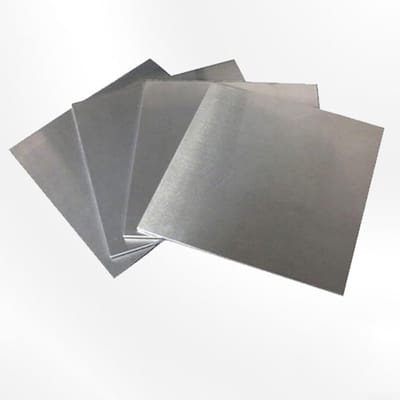 Nikkel Plaat - Galvaniseer Anode - Materiaal Onderzoek - 99.9% Zuiverheid - 60x70MM - Zilverkleurig