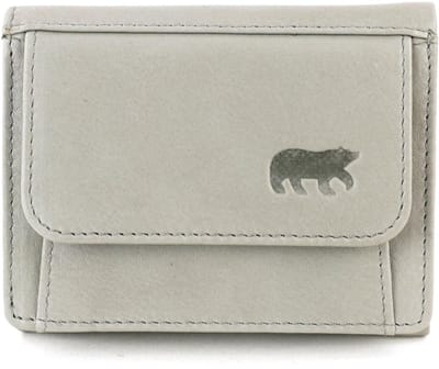 Bear Design Nana Leren Overslagportemonnee - Dust