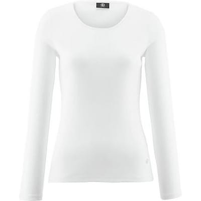 Shirt 100% katoen ronde hals Van Bogner wit