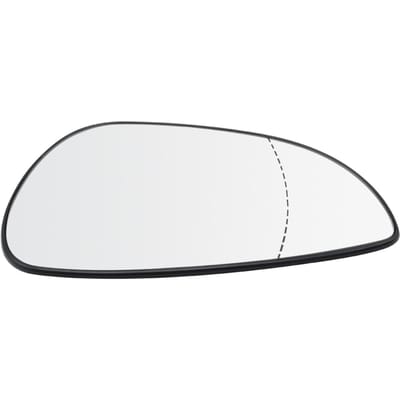 Vervangend Spiegelglas Links Passagierszijde Voor Ford Fiesta Mk7 2008- Groothoek Buitenspiegelglas