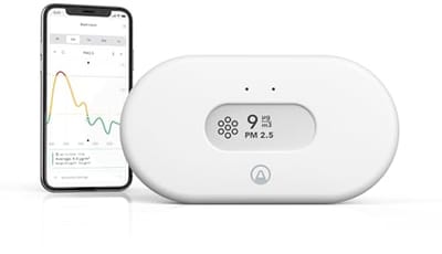 Luchtvervuiling Detector voor Gezond Binnenklimaat - PM, Vochtigheid en Temperatuur Met WiFi Verbinding
