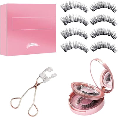 Magnetic Eyelashes - Kunstmatige Wimpers Voor Natuurlijke Look - Valse Wimpers Met Magneten Voor Eenvoudig Gebruik - Ideaal Voor Dagelijks Gebruik