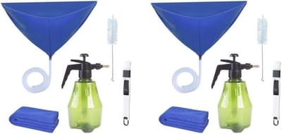 Airco Reinigingsset - Apparaat Onderhoud - Hygiënisch Klimaat - Waterdichte Beschermhoes - 2 Sets - Blauw