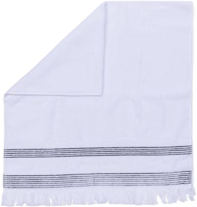 Riviera Maison Serene Towel white 140x70 - Katoen - Wit - 140.0x70.0x1.0 cm
