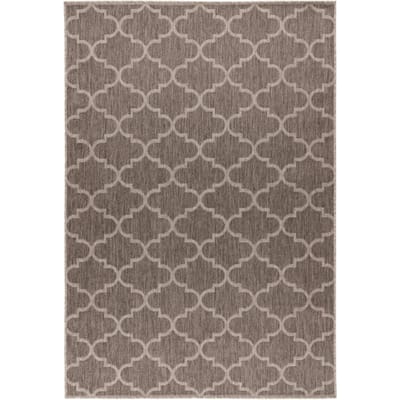 Casa Oriental - Buitenkleed – Indoor & Outdoor, Sisal-Look Vloerkleed, Weerbestendig, Tuin, Balkonkleed - Taupe