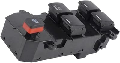 Raambediening Knop - Elektrische Raamschakelaar - Auto Interieur - Directe Vervanging - 150 gram - Zwart