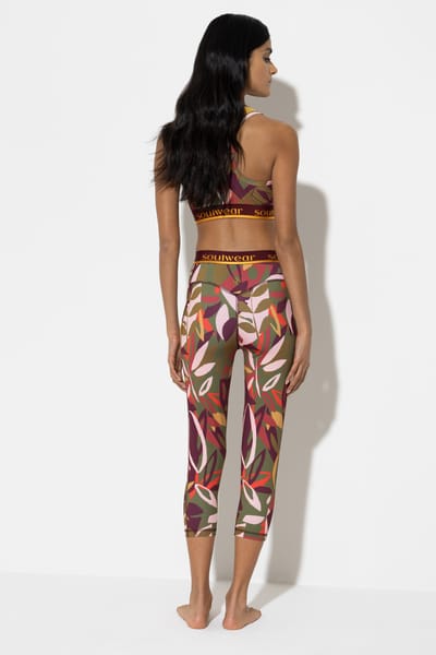 Broek 3/4-lang Serie Flexible Green Valley
