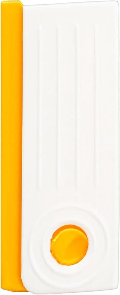 Tandenstoker Dispenser - Tandflos Houder - Hygiënisch Opbergen - Schuifdeksel Mechanisme - 7.5 x 1.5 x 3.2 cm - Meerkleurig