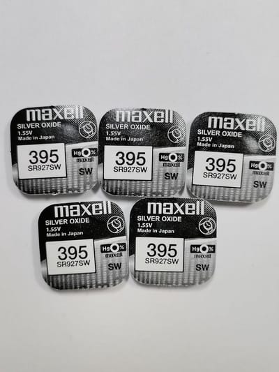 1.55V 395 Horloge Batterij (5 Stuks)
