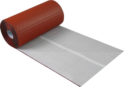 3D Gestructureerde Aluminium Muur/Schouw Verbindingsband 300mm x 5m - Waterdicht en Weerbestendig