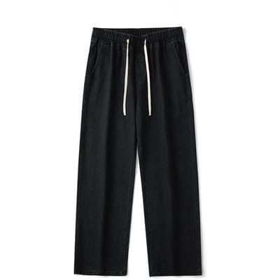 Amerikaanse Val Simpele Veelzijdige Jeans Heren Commuter Casual Losse Rechte Wijde Pijpen S