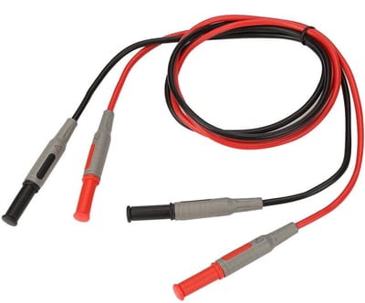 Testkabels Set met 4mm Banaanstekkers voor Multimeter | 1000V 15A | Siliconen Anti-slip