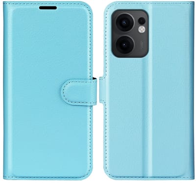 Coverup Hoesje - Geschikt voor OPPO Reno13 F / FS 5G Hoesje - Coverup Book Case - Blauw