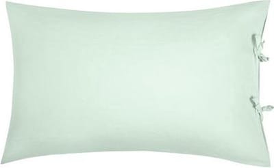 Luxe Linnen kussensloop salie groen 50 x70  hotelkwaliteit mint