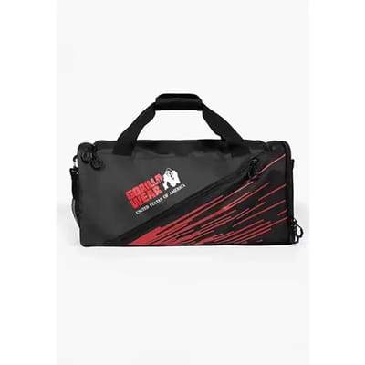 Gorilla Wear Ohio Gym Bag - Sporttas - Zwart/Rood