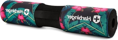Harbinger Hip Thrust Bar Pad voor het doen van heupschroeven thuis en in de sportschool voor Olympische en standaard bars - bloemen