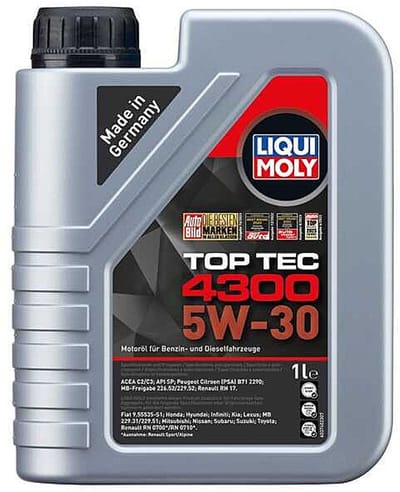 Liqui Moly Top Tec 4300 5w30 Motorolie 1 liter