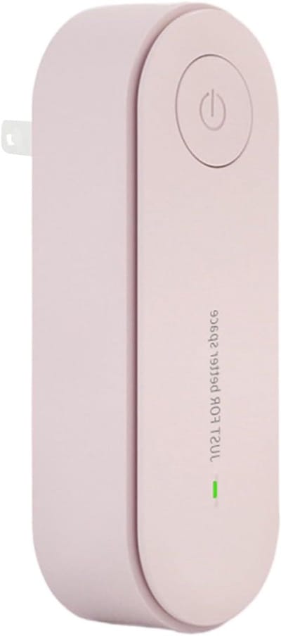 Luchtreiniger Aangesloten - Luchtionisator Geurverwijderaar - Frisse Lucht Creëren - Stille Werking - 45 x 65 x 45 cm - Roze