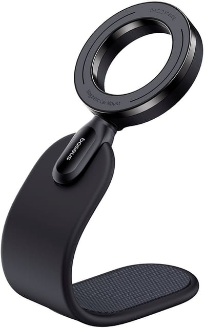 Baseus C02 Go - Magnetische Dashboard Telefoonhouder Auto - Compatibel met MagSafe - Buigbaar - Verstelbaar - Zwart