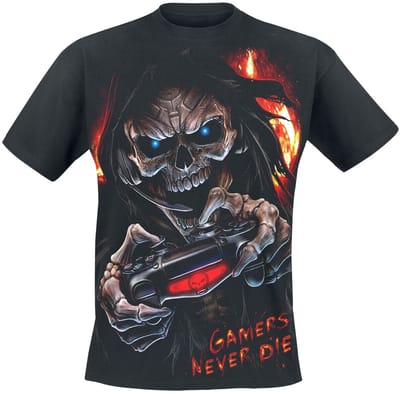 Spiral Respawn Heren T-shirt - zwart - XXL