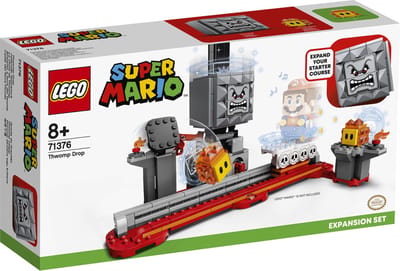 LEGO Super Mario Uitbreidingsset: De val van Thwomp 71376 bouwset (393 onderdelen)