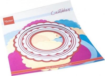 Marianne Design Creatable, Scalloped circles
