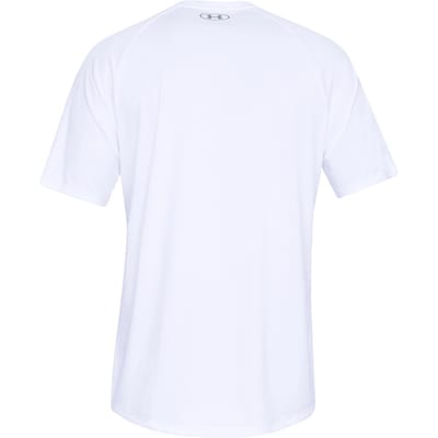 Under Armour Heren-Tech T-Shirt (Wit/Grijs)