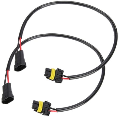 Dailygoody HIR2 Connector - HB4 naar HB4906 - Auto-adapter voor H11 - Koppelstuk - HB4 9012 - Geschikt voor diverse voertuigen - Connector vo...