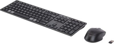 HP 720 - Draadloos Toetsenbord en Muis - Azerty - Zwart - Snel opladen