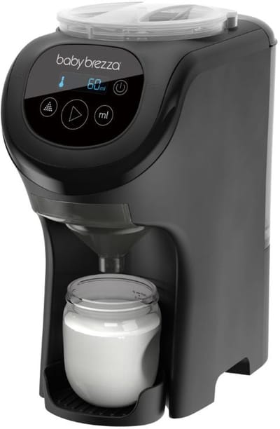 Baby Brezza Formula Pro Mini – Compacte Flesvoeding Maker – Babyfles Apparaat - Zwart