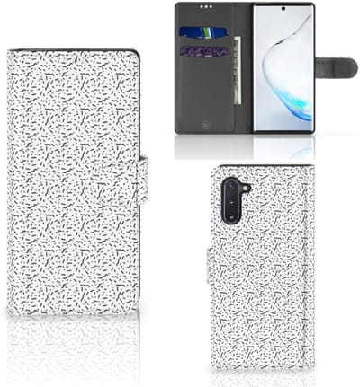 Samsung Galaxy Note 10 Telefoon Hoesje Stripes Dots