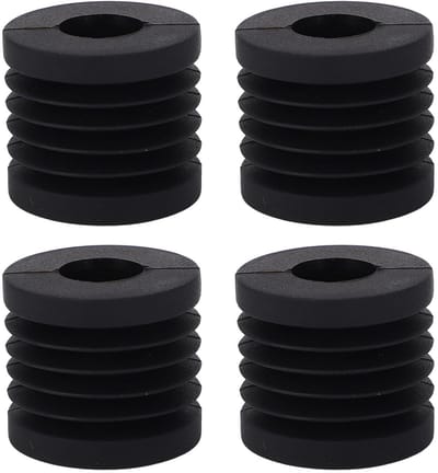 Allecto - Anti-vibratie Voetpads - Rubberen Pad - Verbetert Printkwaliteit - 4-delige Set - Antislip - Schokabsorberend - Geschikt voor 3D-printers