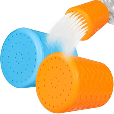 Dailygoods - Hond Paw Cleaner Huisdier Douchekop Attachment Draagbare Huisdier Baden Tool Outdoor Water Sproeier Accessoire voor Outdoor Wandelen Camping Vuil Verwijderen 2 STKS