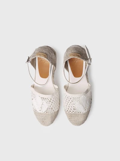 Espadrilles met hoge sleehak | MARIONA