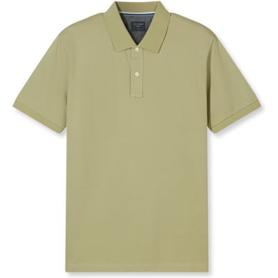 OLYMP Polo Casual - modern fit polo - limoen groen