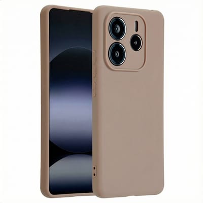 imoshion Hoesje - Geschikt voor Xiaomi Redmi Note 14 5G - Color Backcover - Bruin