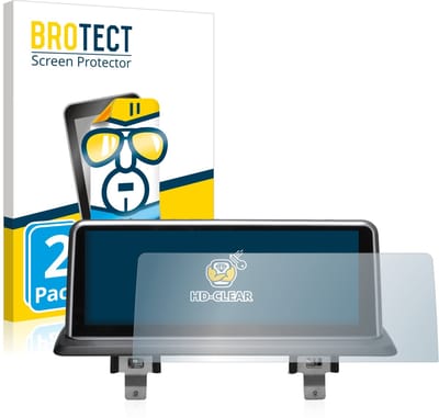 BROTECT - Screenprotector voor BMW 1 F20 2011-2016 VioVox 8211 10.25" - Folie Beschermfolie transparant 2 Stuks