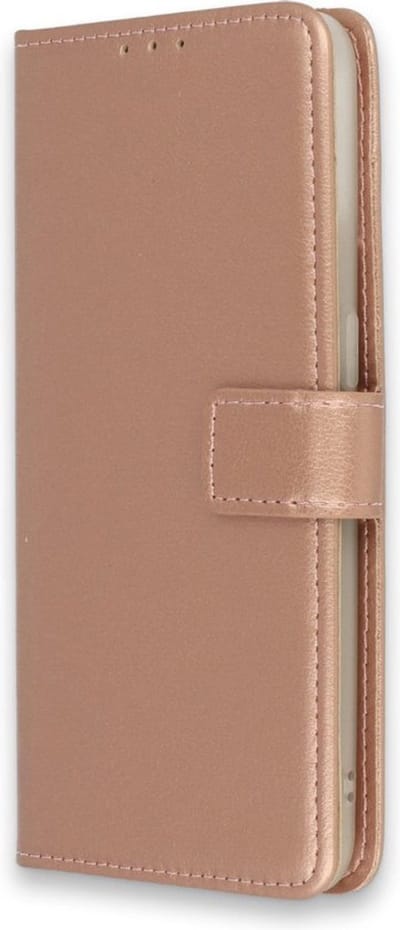 HB Hoesje Geschikt voor Oppo Find X3 Neo Roségoud - Portemonnee Book Case - Kaarthouder & Magneetlipje