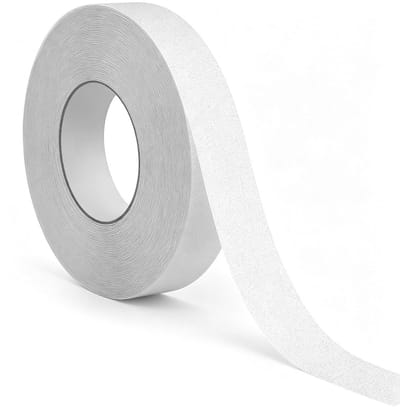 Anti-slip Tape 2.5cm x 10m, Transparante Veiligheidstape voor Trappen, Waterdichte Niet-Slip Plakfilm voor Binnen en Buiten, Ideaal voor Badkamers en Ladders