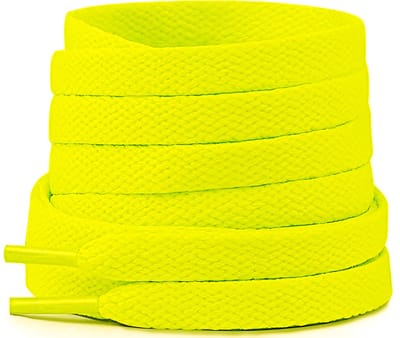 The Kicks Don Veters Plat 150CM - Neon Geel - 8mm