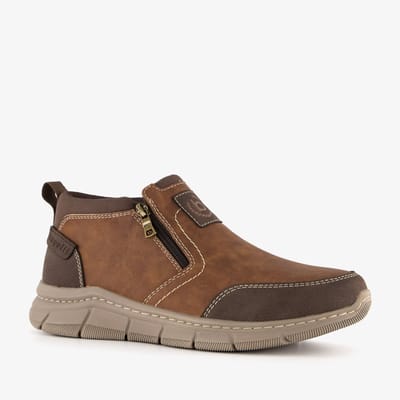 Bugatti hoge heren sneakers cognac - Maat 40