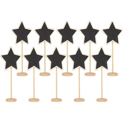 10 Stuks Set Schoolbord Prikkers Pentagram Bericht DIY Decoratie Desktop Bloem Kaart 130104H